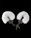 Alice Cuffs — Detachable Faux Fur and Key