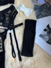 Irresistible Floral Lace Lingerie Set - Todanua Internacional