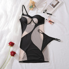 Unleash Your Allure: Irresistible Sheer Black Dress - Todanua Internacional