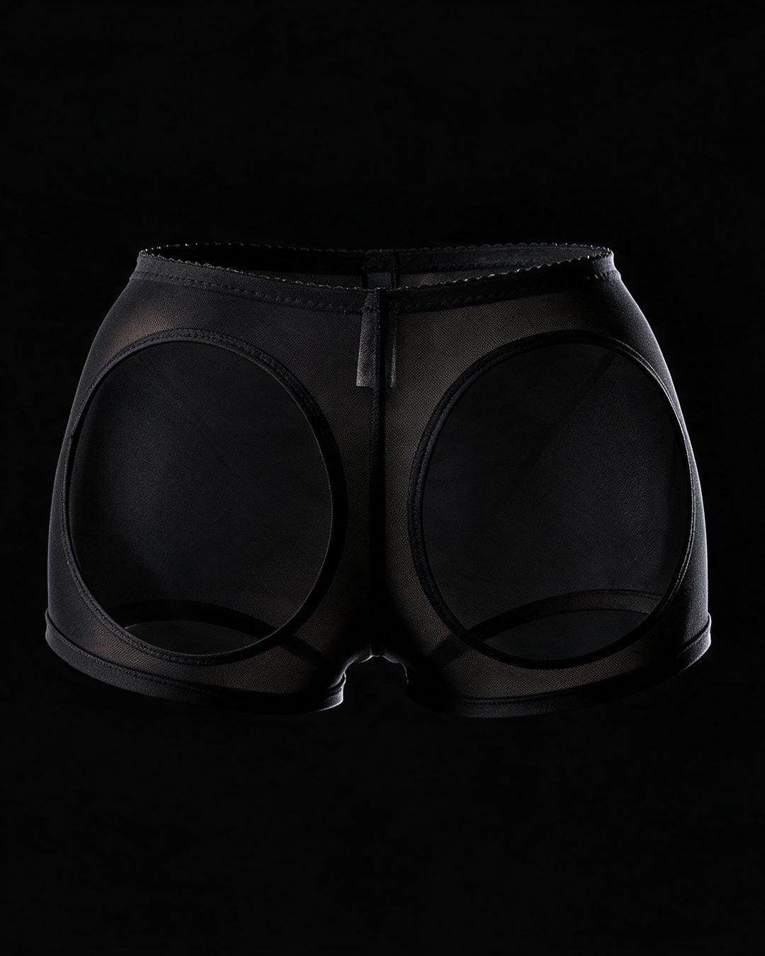 Butt-Lifting Shaping Shorts with Open Back