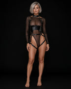 Delphine Harness — Choker, Waist Belt and Thigh Straps