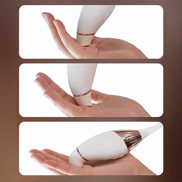 Demi - 2 em 1 Sugador e Vibrador ponto G - Todanua Internacional