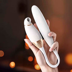 Demi - 2 em 1 Sugador e Vibrador ponto G