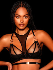 Embrace Elegance: Sensual Tulle Lingerie Set - Todanua Internacional