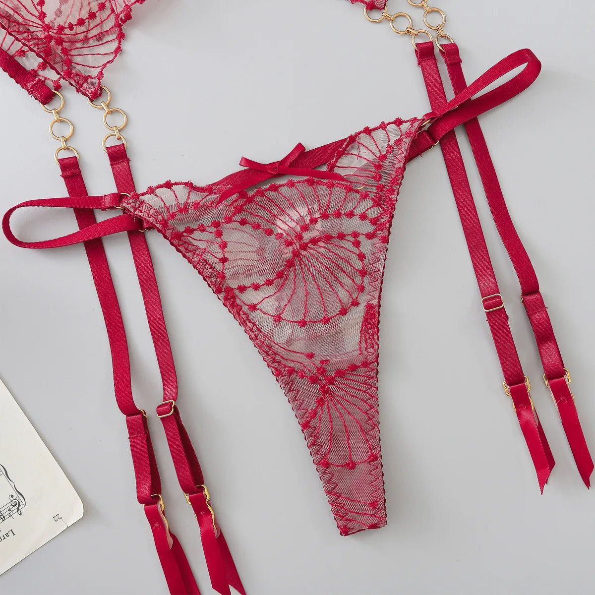 Embrace Your Desire: Sheer Lace Sensation - Todanua Internacional