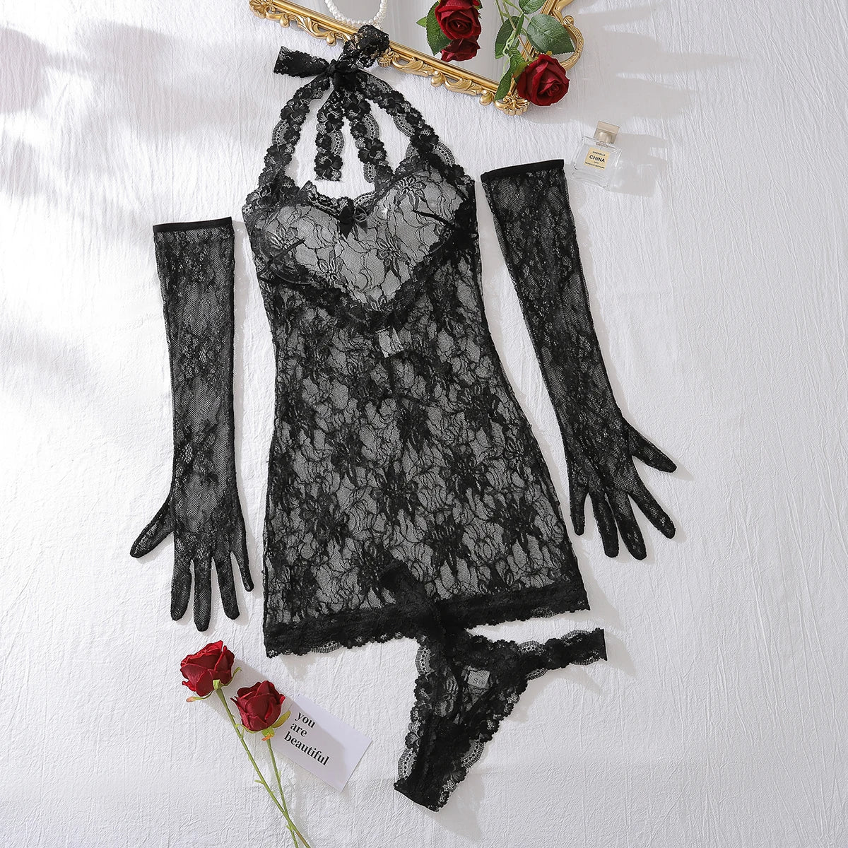 Feel Irresistible: Brenda Lingerie Set - Todanua Internacional