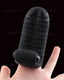 Dione Finger Vibrator — Removable Bullet, Ribbed Sleeve