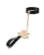Nemesis Collar — Detachable Gold Chain Leash