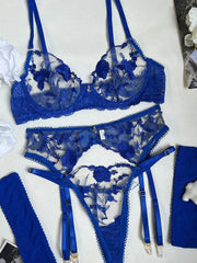 Irresistible Floral Lace Lingerie Set - Todanua Internacional