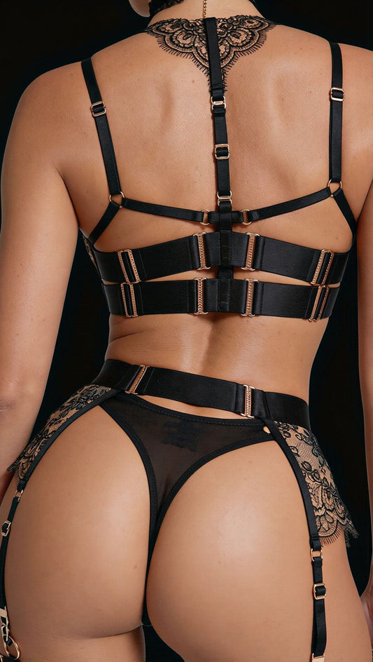 Isabella — costas, detalhe das tiras