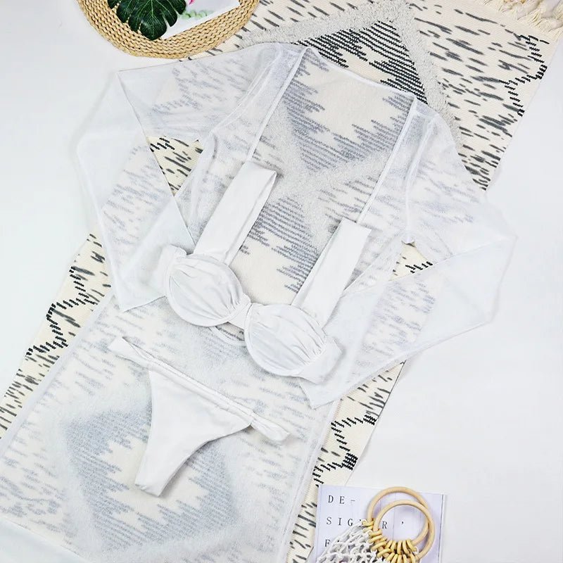 Unleash Your Elegance: 3PCS Luxe Beach Set - Todanua Internacional