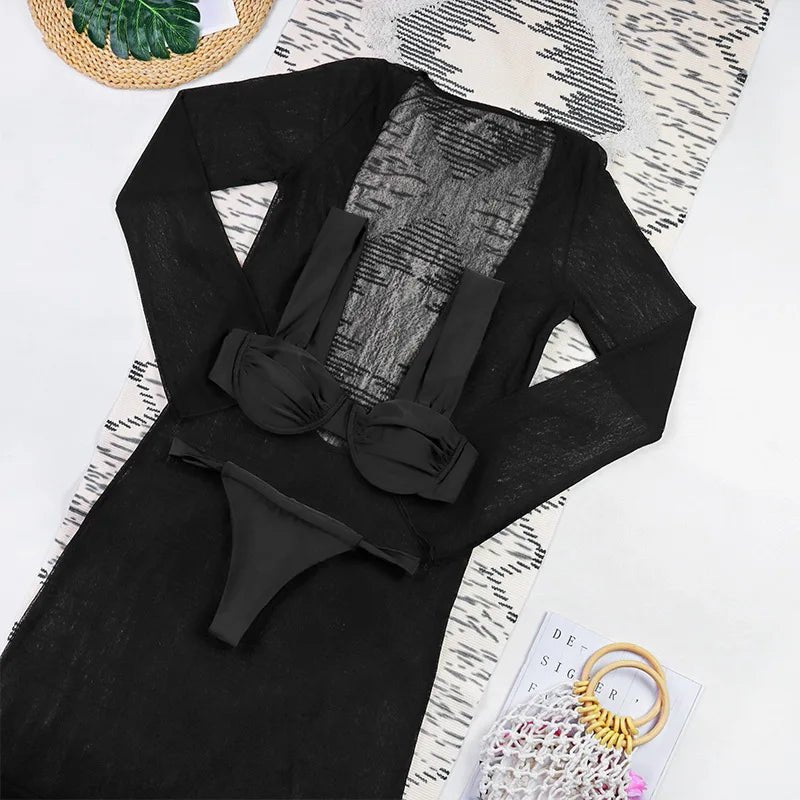 Unleash Your Elegance: 3PCS Luxe Beach Set - Todanua Internacional